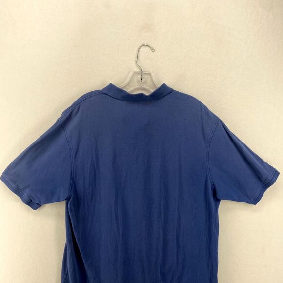 johnnie-O Hangin' Out Cotton Short‎ Sleeve Polo Blue Color Mens Size L - Picture 8 of 10
